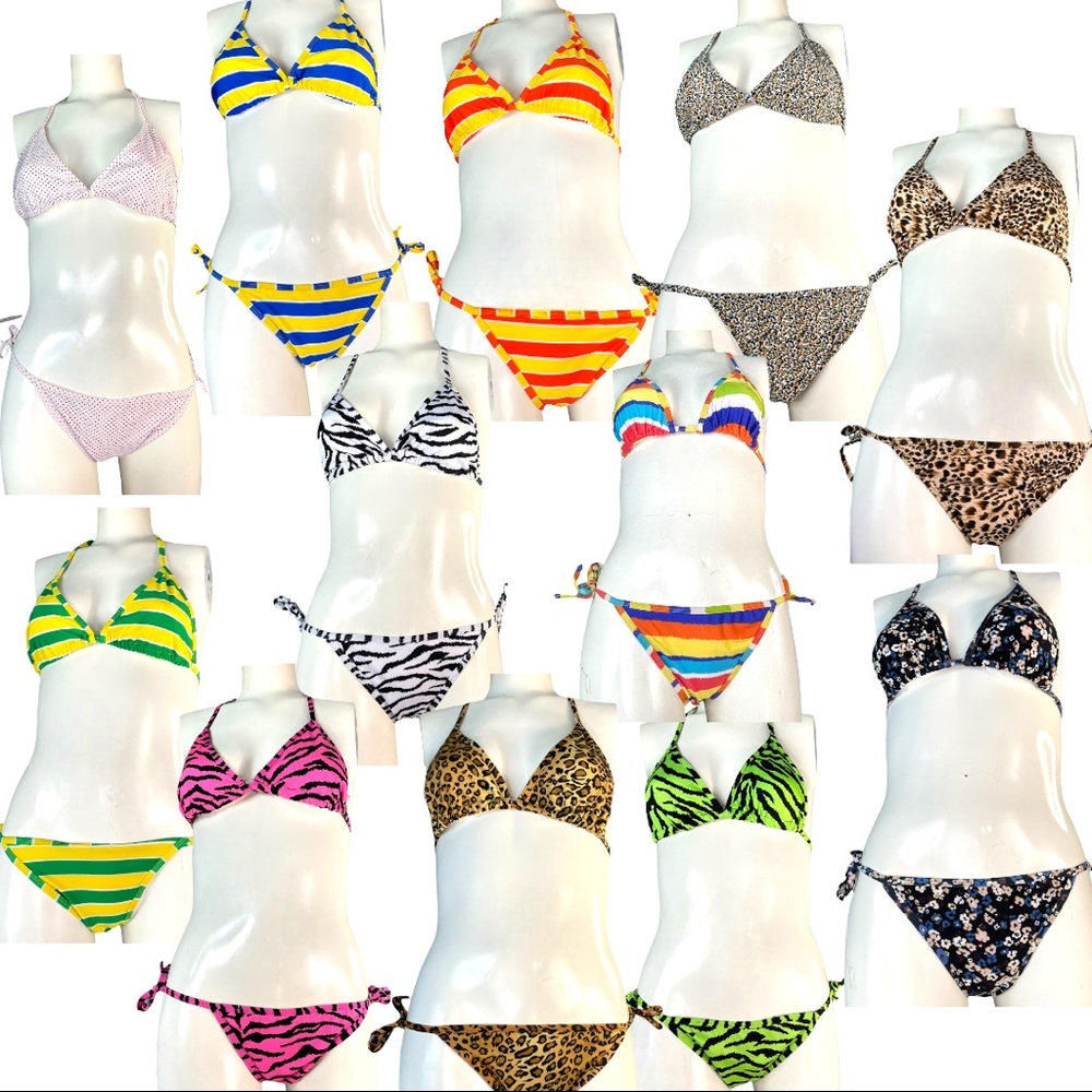 2pack of random tie bikini